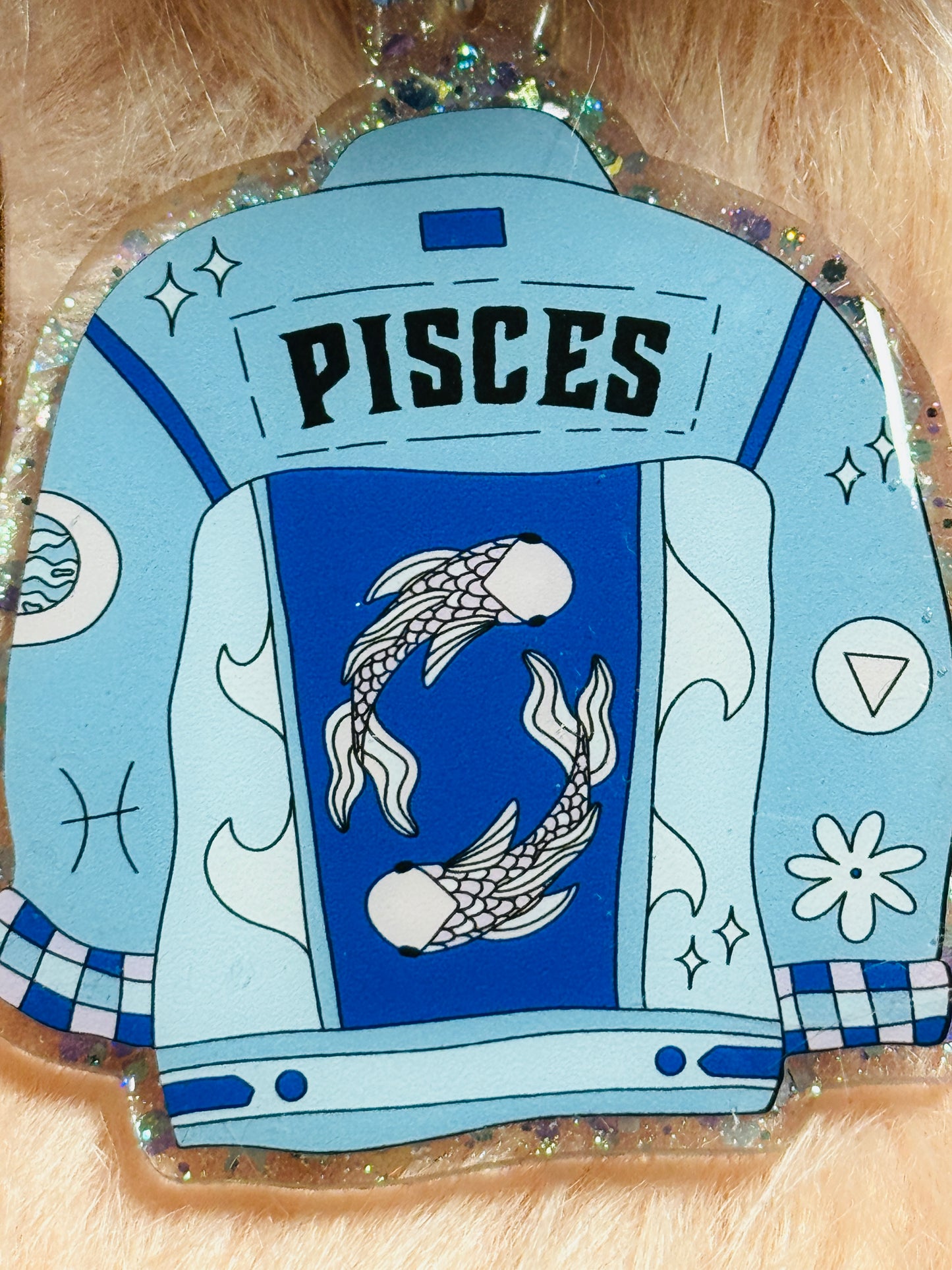 Zodiac Jacket Keychains