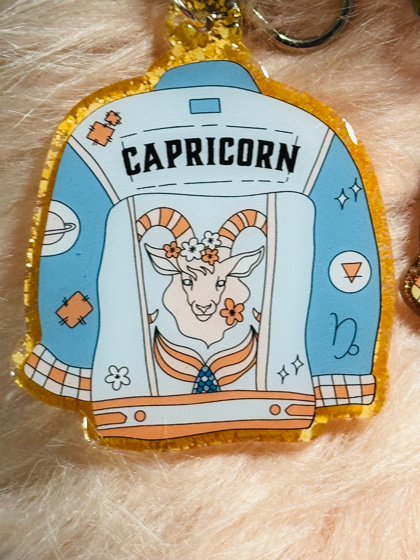 Zodiac Jacket Keychains
