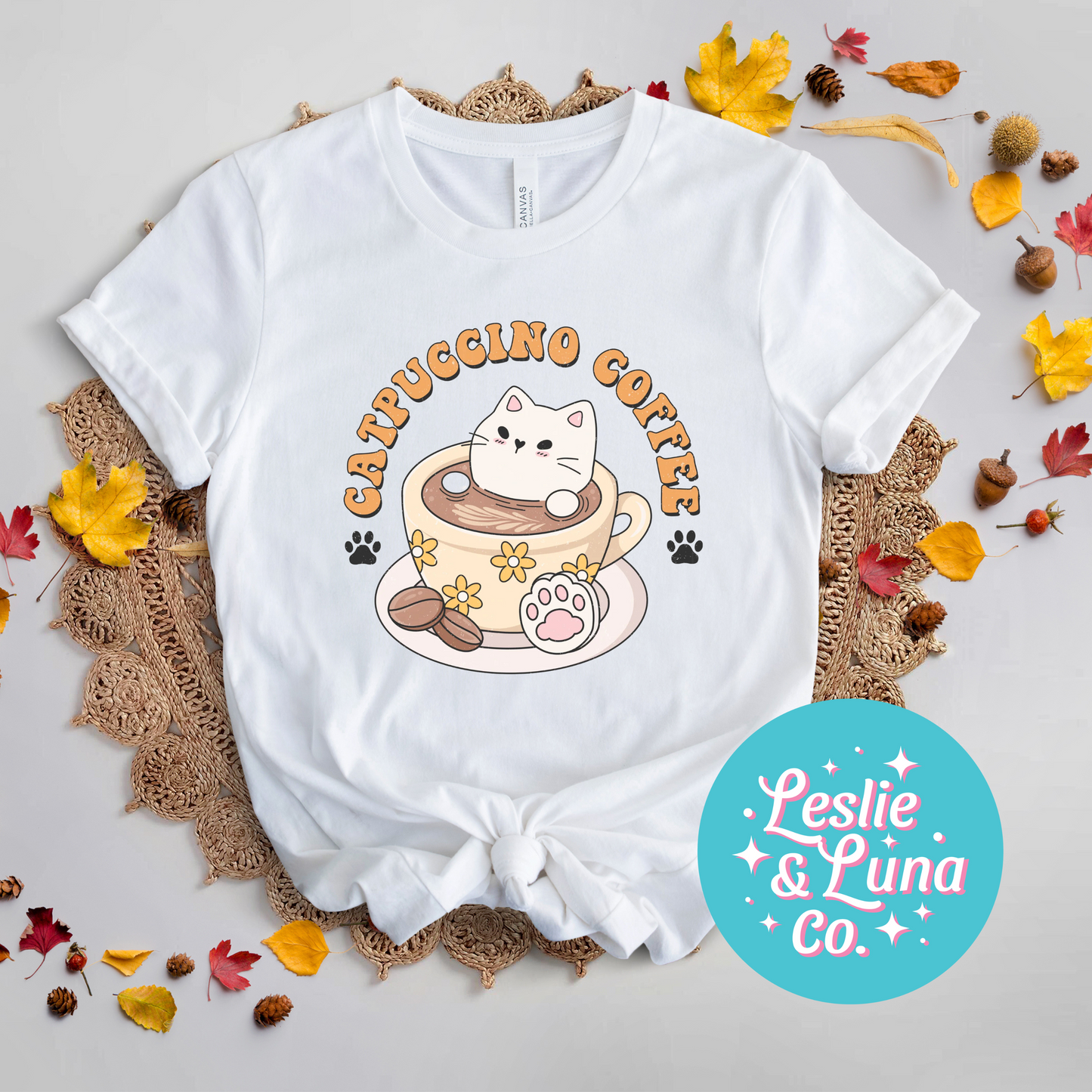 Catpuccino Coffee Tee