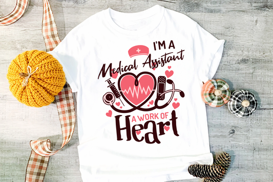 Medical Assistant Heart Tee