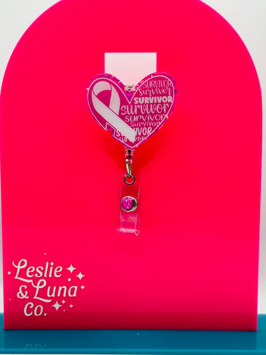 Breast Cancer Survivor Badge Reel