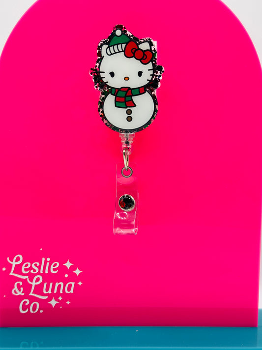 Snowman HK Winter Badge Reel