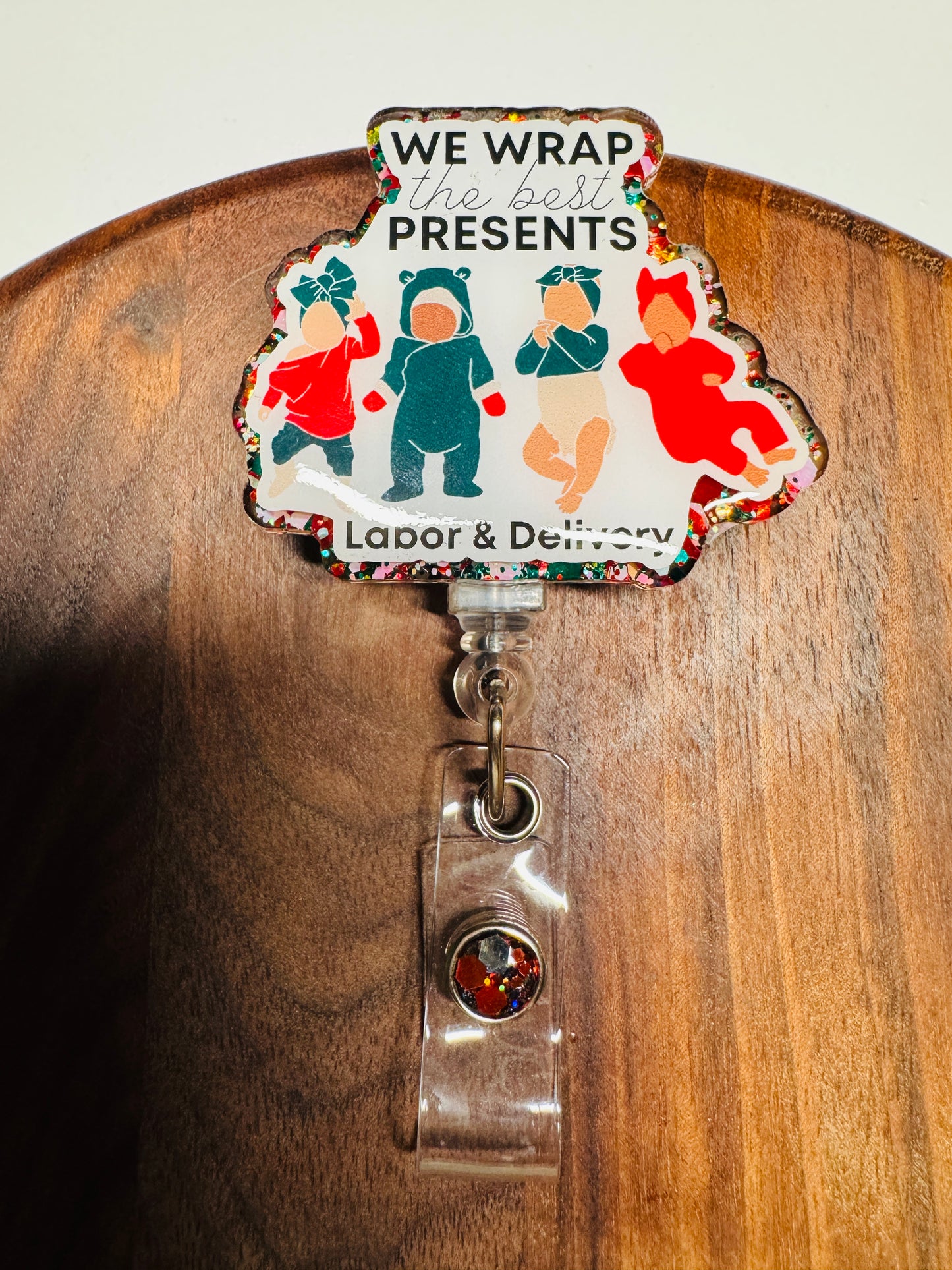 Best Presents Labor and Delivery Badge Reel