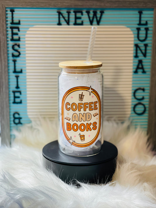 Coffee and Books 16oz Cup