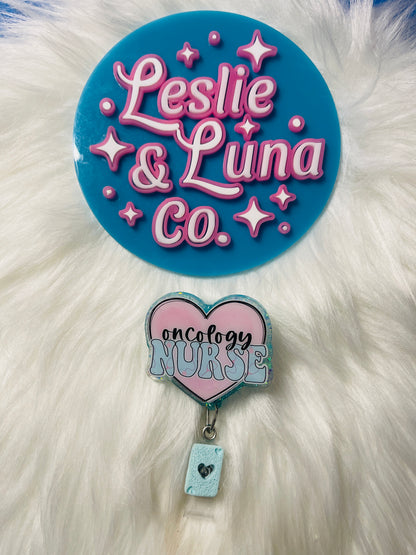 Oncology Nurse Badge Reel