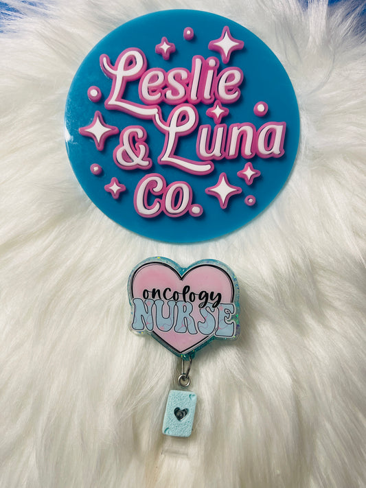 Oncology Nurse Badge Reel